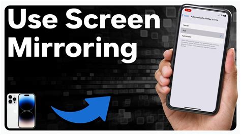 screen mirroring iphone with broken screen